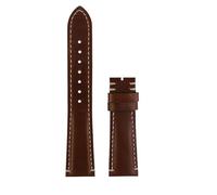 HASGTFM Fit For TUDOR 1958 Little Red Flower Watch Strap 20mm 22mm Man Dermis Folding Buckle Soft Watchband Bracelet(Dark brown rice no-,20mm)