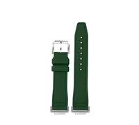 HASGTFM Fluorine Rubber Silicone Watchstrap Soft Pure Colour Mint Green Men Watchband Bracelet Fit For CASIO Fit For G-SHOCK DW5600 DW5610(Green-S pin)