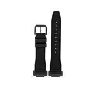 HASGTFM Fluorine Rubber Silicone Watchstrap Soft Pure Colour Mint Green Men Watchband Bracelet Fit For CASIO Fit For G-SHOCK DW5600 DW5610(Black-B pin)