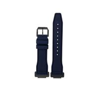HASGTFM Fluorine Rubber Silicone Watchstrap Soft Pure Colour Mint Green Men Watchband Bracelet Fit For CASIO Fit For G-SHOCK DW5600 DW5610(Dark blue-B pin)