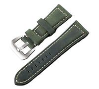 HASGTFM Handmade 4 Color Watch Accessories Vintage Crazy Leather 20mm 22mm 24mm 26mm Watchband Watch Strap & Watch Band(C7,22mm)