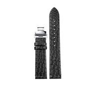 HASGTFM Handmade Leather Strap Ultra Thin Buckle 18 19 20 21 22MM Brown Black Soft Bracelet, Vintage Style Men's(Brown C style,22mm)