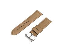 HASGTFM Handmade Watch Band Vintage Leather Watchband 20mm 22mm 24mm 26mm Watchband Women Men Watch Strap Watch Accessories(Brown 2,26mm)