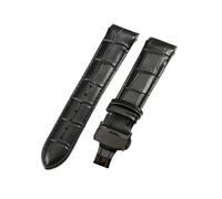 HASGTFM Leather Watch Strap Fit For Philippe Aquanaut Tissot 1853 Fit For Couturier T035410a T035617a Watchband Accessories 22 23 24mm(Black-Black-B1,24mm)