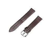 HASGTFM Leather Watchband 8mm 10mm 12mm 14mm 16mm 18mm 20mm 22mm Women Strap Watchbands Bracelet Belt Band Red(Brown,10mm)
