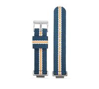 HASGTFM Nylon Canvas Watch Strap Fit For CASIO DW5600 GWb5600 GWM5610 GM5600 Blue Black Gray Red Cyan Khaki Men's Watchband Silver Adapter(Blue yellow-S,GWM5610)