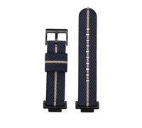 HASGTFM Nylon Canvas Watch Strap Fit For CASIO DW5600 GWb5600 GWM5610 GM5600 Blue Black Gray Red Cyan Khaki Men's Watchband Silver Adapter(Blue beige-B,GWb5600)