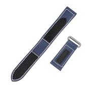 HASGTFM Nylon Canvas Watchband Fit For Panerai PAM01118/01661/441 Sticky Carbon Fiber Wrist Strap Large Size Bracelet Accessories 24mm 26mm(Black Green)