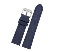 HASGTFM Nylon Watch Watch Belt BM8475 Fit For Timex Handmade Waterproof Canvas Watchband 20mm22mm 23mm Strap Green Blue Black(Blue silver buckle,22mm)