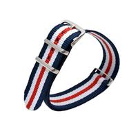 HASGTFM Nylon Watchband Strap 18mm 20mm 22mm 24mm Generic Watchband Belt Replacement Men Women Watch Accessories(23,20mm)
