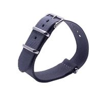 HASGTFM Nylon Watchband Strap 18mm 20mm 22mm 24mm Generic Watchband Belt Replacement Men Women Watch Accessories(04,20mm)