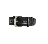 HASGTFM Nylon Watchbands Fit For Rolex Fit For Seiko Fit For Hamilton Fit For Omega Khaki Field Retro Strap 20 22mm(Black-Steel,20mm)