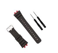 HASGTFM Resin strap men's pin buckle watch accessories Fit For Casio Fit For G-SHOCK Fit For GMW-B5000 outdoor sports waterproof rubber strap ladies band(Silver buckle 1)