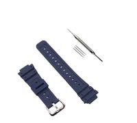 HASGTFM Resin strap men's watch accessories pin buckle Fit For Casio Fit For g-shock DW5600GW-M5610 G-5700 sports waterproof rubber strap ladies(Denim navy)