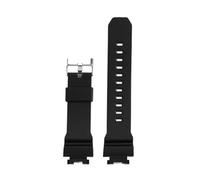 HASGTFM Silicone Rubber Watch Strap Resin Convex Joint Black Watchband Accessories Bracelet Fit For CASIO Fit For G-shock GW-9200 GW-9110 G-9200(A Black-S pin)