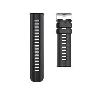 HASGTFM Silicone Strap Fit For Huawei Watch GT3 Men Replacement Bracelet Fit For Correa Smart Watch GT 3 Accessories 22mm Universal Wristband(05-silver)