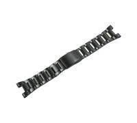 HASGTFM Stainless Steel Strap Men's Fit For Casio Fit For G-SHOCK Watch Strap GST-W300 400G B100 S310 Sports Waterproof Stainless Steel Watch Band(Nero)