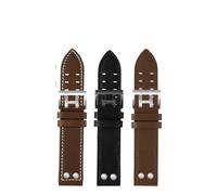 HASGTFM Strap Men's Simple 20mm22mm Fit For Hamilton Wrist Band(Black black black,20mm)