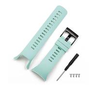 HASGTFM Watch accessories pin buckle silicone strap Fit For SUUNTO 5 Fit For Spartan cool running Trainer sports strap women men watch band(Mint Green)