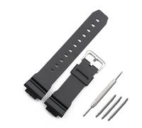 HASGTFM Watch accessories resin strap case pin buckle Fit For Casio DW-6900 DW-6600 sports waterproof strap women men watch band(Nero)