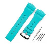 HASGTFM Watch accessories resin strap men's pin buckle rubber watch band Fit For Casio BABY-G BA-111 BA-110 BA-112 BA-120 watch with women(Matte green)
