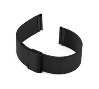 HASGTFM Watchband 12mm 14mm 16mm 18mm 20mm 22mm Universal Stainless Steel Replace Strap Women Men Watch Accessories Bracelet(Nero,14mm)