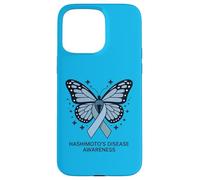 Hashimoto’s Awareness Walk Butterfly Ribbon Support Case for iPhone 15 Pro Max
