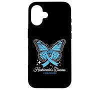 Hashimoto's Awareness Butterfly Ribbon Case for iPhone 16