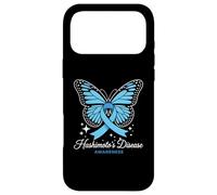 Hashimoto's Awareness Butterfly Ribbon Case for iPhone 17 Pro Max