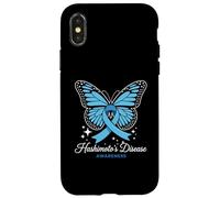 Hashimoto's Awareness Butterfly Ribbon Case for iPhone X/XS
