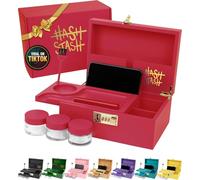 HASHSTASH - The OG Storage Box (Red and Gold)