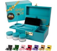 HASHSTASH - The OG Storage Box (Teal and gold)