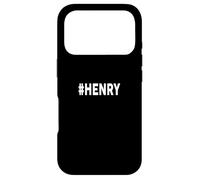 Hashtag HENRY T-Shirt Name Shirt #HENRY HENRY Case for iPhone 17 Pro