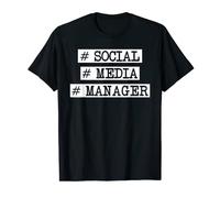 Hashtag Social Media Manager | Advertising | Manager SMM T-Shirt