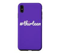 Hashtag Thirteen 13th Birthday Design Girls Case for iPhone XS Max