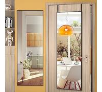 Hasipu Door Mirror Full Length, 130 x 40cm Full Body Wall Mirror Over The Door Hanging Mirror for Bedroom, Living Room, Cloakroom