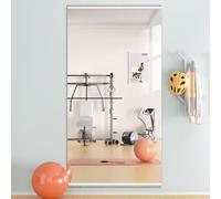 Hasipu Home Gym Mirrors 180x80cm -1 PCS Large Full Body Mirror for Yoga, Large Wall Mirror Full Length for Fitness, Garage, Dance Studio, 0.16in Tempered Glass Frameless Mirrors-UL