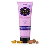 HASK Curl Care Intensive Deep Conditioner Treatment for curly hair, vegan formula, cruelty free, colour safe - 1 198mL Tube