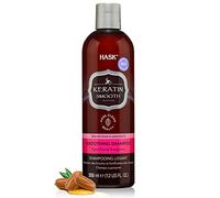 HASK Keratin Smoothing Shampoo for all hair types, colour safe, gluten-free, sulfate-free, paraben-free - 1 355 ml Bottle