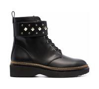 Haskell Cuff Ankle Boots - female - Michael Kors - Lace-up Boots - Black - 5 1/2 UK - Shoes 5 1/2 UK