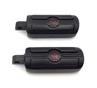 HASkulle Motorcycle Skull Foot Peg Part for Harley Davidson Spotrster Fat Bob Street Bob 1984-2017 Universal to Most Harbike Black