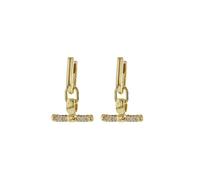 Hasla Chroma Earrings 18 ct. Goldplated Silver 3983G0028 - Woman - 925 Sterling Silver Gold