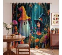 HASLEFND Dark Fairy Tale Style Blackout Curtains for Bedroom/Nursery