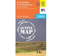 Explorer Active OL33 Haslemere & Petersfield Map, Orange One Size