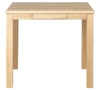 Haslev - Klassik 2B Side Table With Drawer, 60x60 cm, Oiled Oak - Oiled Oak