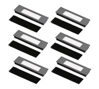HASMI The 6-pack Filter Kit Fit For The Robot Vacuum Cleaner Is Suitable Fit For Ecovacs Deebot OZMO 920, 950, T5, T8 AIVI