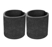 HASMX 2-Pack Foam Filter Sleeve for Shop Vac Wet Dry Vacuum Cleaner Models QS60A, QS30A, QS20A, QPV10.5B, QPV10.5, QPS20, 5015, 3332.5A, 3150, 2015A, 2010A Replaces Part Number 90585 9058500 90585-00