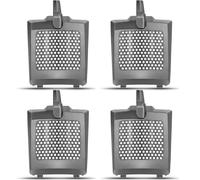 HASMX 4-Pack 833954 841708 Vacuum Cleaner Hepa Exhaust Replacement Filter Cover Door for Super Coach Pro 10, Super Coach Pro 6,ProTeam Backpack 107303, 107310
