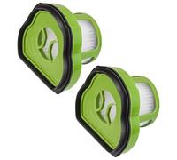 HASMX Replacement Vacuum Filter for Bissell Pet Hair Eraser Hand Vacuum Cleaner Models 1782 17823 Replaces Part Numbers 160-8653 160-8654 1608653 1608654 (2)