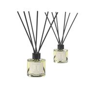 Hassett Green London Boutique Classics Lemongrass & Ginger - Reed Diffuser Duo Set - 2 x 125ml - Reduced Packaging